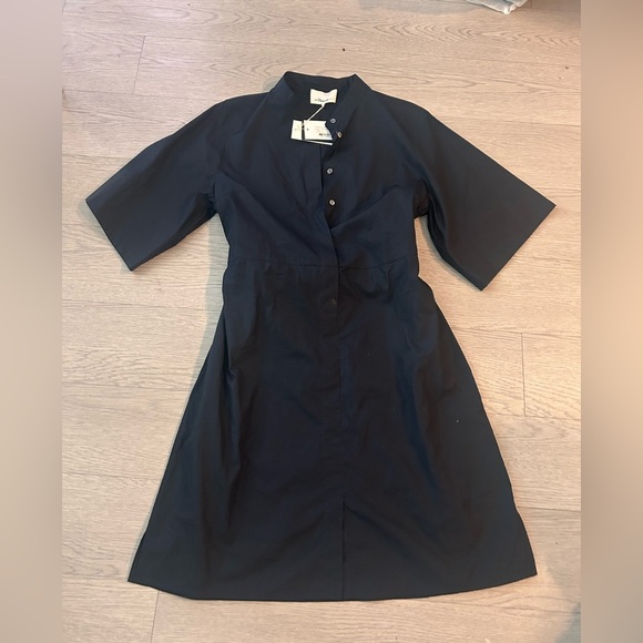 Phillip Lim 3.1 Wide Short Sleeve Dress with Tie Knot Size 10 NWT Retails $450 - Picture 2 of 5